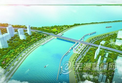 澛港閘(橋)工程橫亙漳河，是流域治理的關(guān)鍵性工程，包括澛港閘工程和澛港大橋改造工程兩部分。其中，澛港閘規(guī)模為大(Ⅱ)型，澛港大橋道路等級(jí)為一級(jí)公路兼城市主干道，雙向八車道。為了節(jié)省投資和土地資源，對(duì)道路、航運(yùn)、水閘樞紐工程功能進(jìn)行最佳整合，避免重復(fù)建設(shè)，工程采取了閘橋合建的方式。