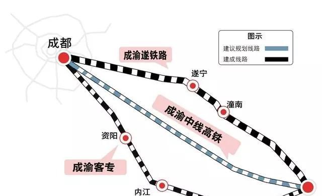 定了！重慶成都聯(lián)手，再添一條重磅高鐵通道